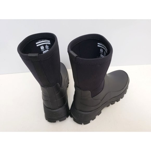 Hunter City Explorer Short Neoprene Boots Black Womens - Picture 3 of 6